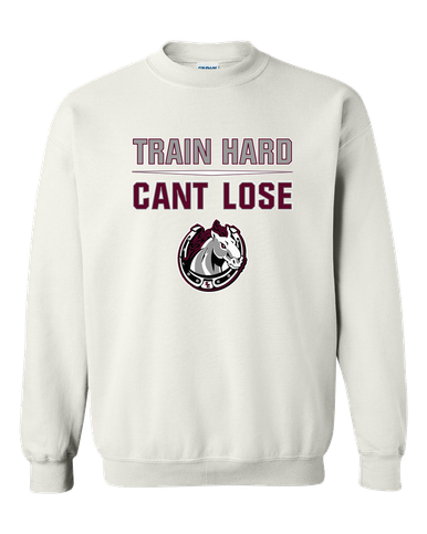 South Effingham Mustangs Train Hard, Can't Lose Men's Sweatshirt