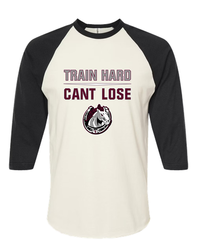 South Effingham Mustangs Train Hard, Can't Lose Men's Baseball T-Shirt