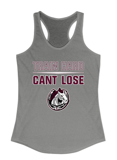South Effingham Mustangs Train Hard, Can't Lose Women's Tank Top