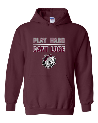 South Effingham Mustangs Play Hard, Can't Lose Men's Hoodie