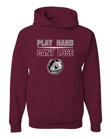 South Effingham Mustangs Play Hard, Can't Lose Men's Premium Hoodie