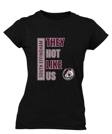 South Effingham Mustangs They Not Like Us #1 Women's SS T-Shirt