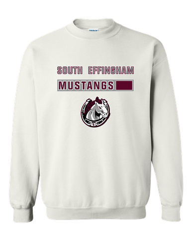 South Effingham Mustangs Mascot #7 Men's Sweatshirt
