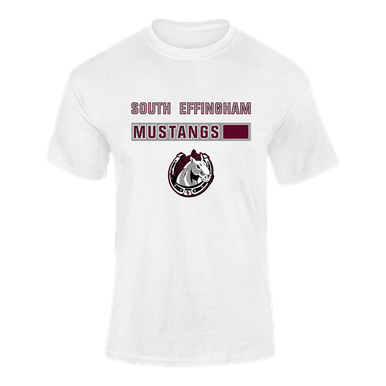 South Effingham Mustangs Mascot #7 Men's Premium SS T-Shirt
