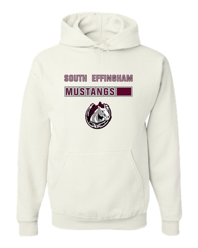 South Effingham Mustangs Mascot #7 Men's Premium Hoodie