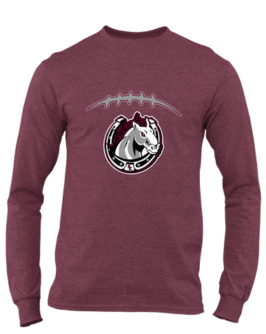 South Effingham Mustangs Football #2 Men's LS T-Shirt