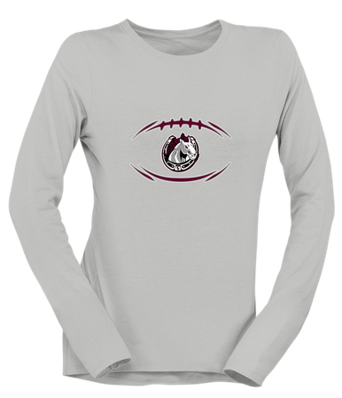 South Effingham Mustangs Football #3 Women's Premium LS T-Shirt