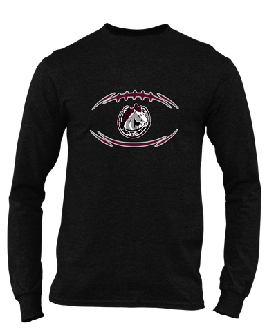 South Effingham Mustangs Football #3 Men's LS T-Shirt