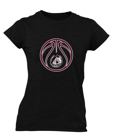 South Effingham Mustangs Basketball #2 Women's Premium SS T-Shirt