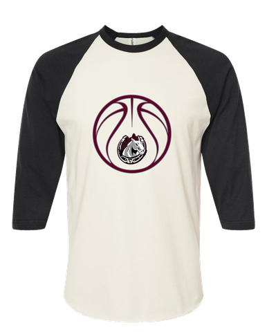South Effingham Mustangs Basketball #2 Men's Baseball T-Shirt