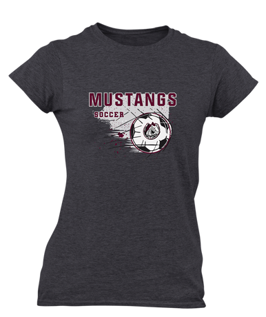 South Effingham Mustangs Soccer #2 Women's SS T-Shirt