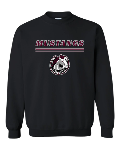 South Effingham Mustangs Mascot #8 Men's Sweatshirt