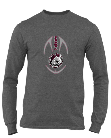 South Effingham Mustangs Football #4 Men's LS T-Shirt