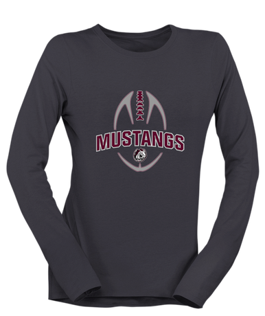 South Effingham Mustangs Football #5 Women's LS T-Shirt