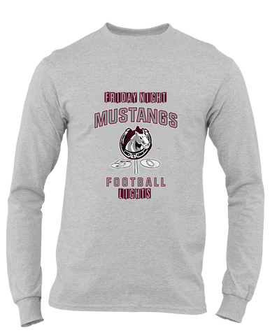 South Effingham Mustangs Football #6 Men's Premium LS T-Shirt