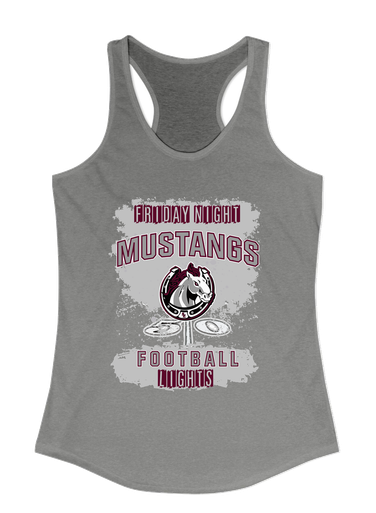 South Effingham Mustangs Football #6 Women's Tank Top