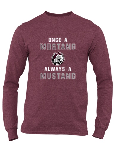 South Effingham Mustangs Once A Men's LS T-Shirt