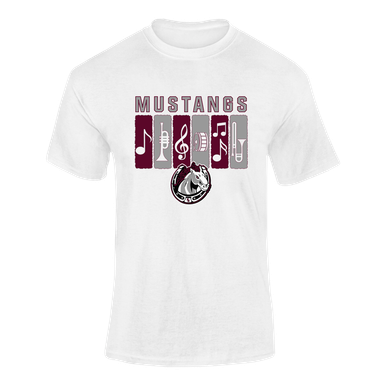 South Effingham Mustangs Band # 2 Men's SS T-Shirt