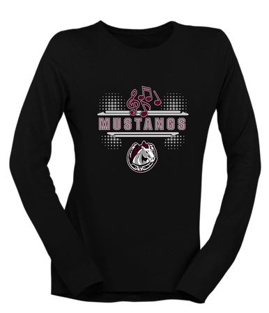 South Effingham Mustangs Band # 3 Women's Premium LS T-Shirt