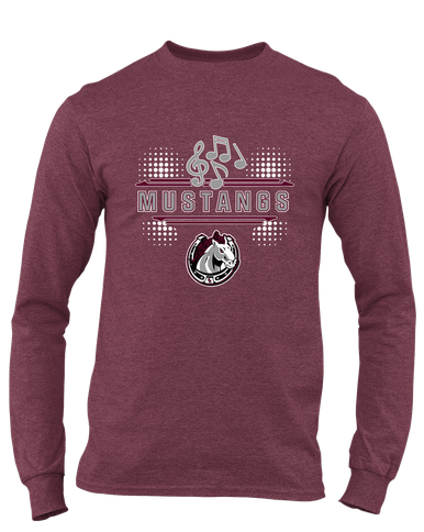 South Effingham Mustangs Band # 3 Men's LS T-Shirt