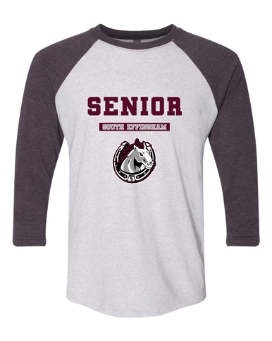 South Effingham Mustangs Senior #2 Women's Baseball T-Shirt