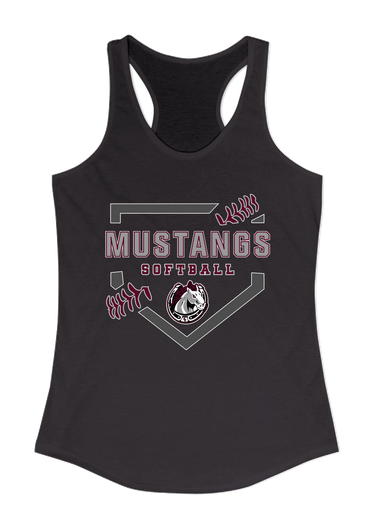 South Effingham Mustangs Softball #2 Women's Tank Top
