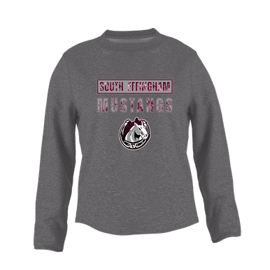 South Effingham Mustangs Mascot #9 Women's Sweatshirt