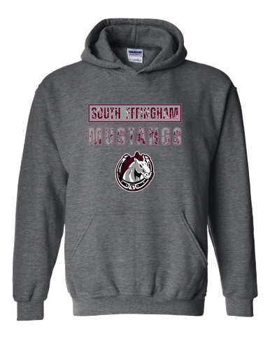 South Effingham Mustangs Mascot #9 Men's Hoodie