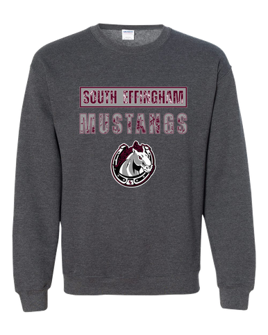 South Effingham Mustangs Mascot #9 Men's Sweatshirt