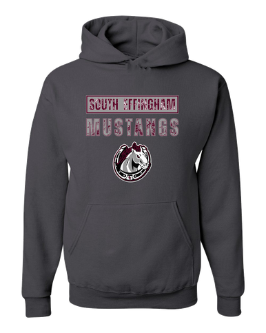 South Effingham Mustangs Mascot #9 Men's Premium Hoodie