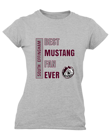 South Effingham Mustangs Best Mustang Fan Women's SS T-Shirt