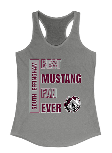 South Effingham Mustangs Best Mustang Fan Women's Tank Top