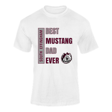 South Effingham Mustangs Best Mustang Dad Men's Premium SS T-Shirt