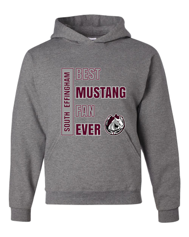 South Effingham Mustangs Best Mustang Fan Men's Premium Hoodie