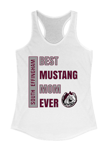 South Effingham Mustangs Best Mustang Mom Women's Tank Top