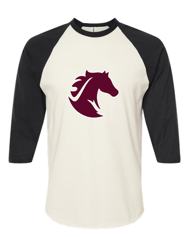 Northside Mustangs Mascot #1 Men's Baseball T-Shirt
