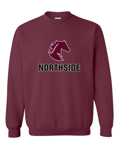 Northside Mustangs Mascot #2 Men's Sweatshirt