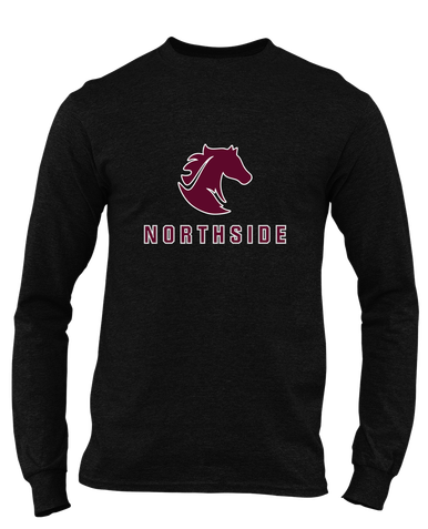 Northside Mustangs Mascot #2 Men's Premium LS T-Shirt