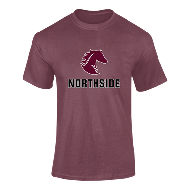 Northside Mustangs Mascot #2 Men's SS T-Shirt