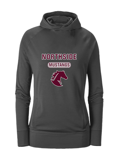 Northside Mustangs Mascot #3 Women's Hoodie