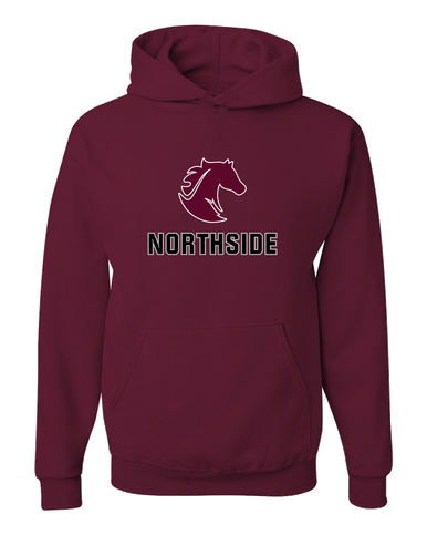 Northside Mustangs Mascot #2 Men's Premium Hoodie