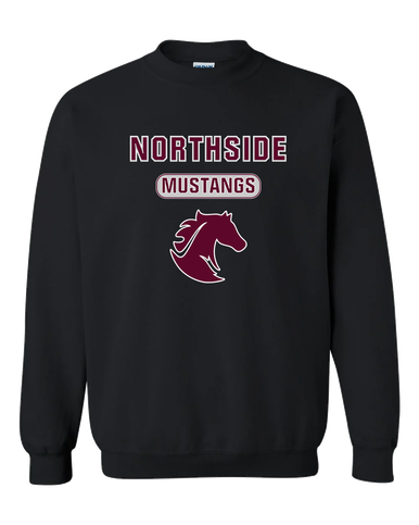 Northside Mustangs Mascot #3 Men's Sweatshirt