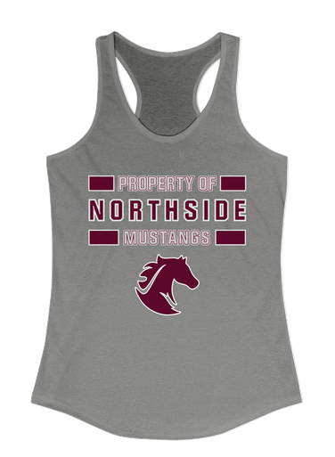 Northside Mustangs Property Of Women's Tank Top