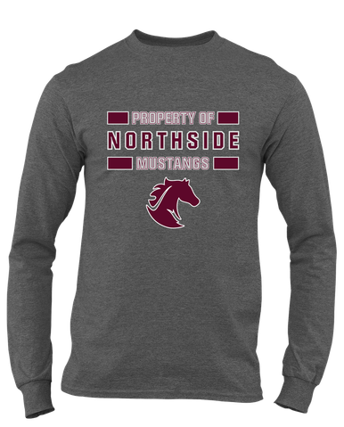 Northside Mustangs Property Of Men's LS T-Shirt