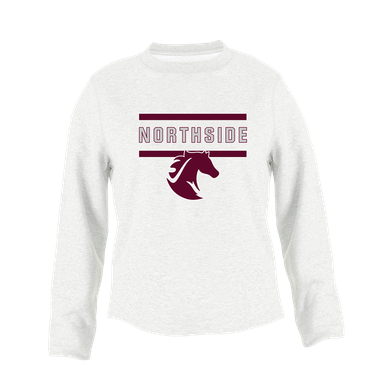 Northside Mustangs Mascot #4 Women's Sweatshirt