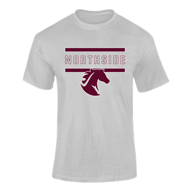 Northside Mustangs Mascot #4 Men's Premium SS T-Shirt