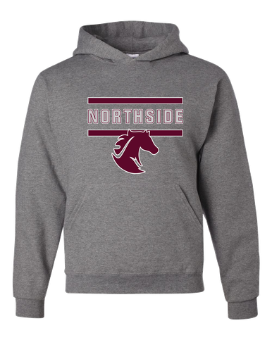 Northside Mustangs Mascot #4 Men's Premium Hoodie