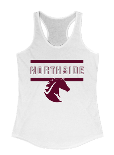 Northside Mustangs Mascot #4 Women's Tank Top