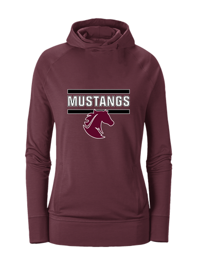 Northside Mustangs Mascot #5 Women's Hoodie