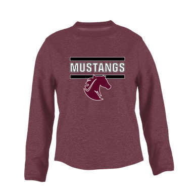 Northside Mustangs Mascot #5 Women's Sweatshirt